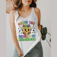 Teacher Back To School Color In Kindness Crayon Pencil Flowy Tank, funny design