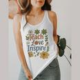 Teacher Inspire Love Flowy Tank, funny design Teacher Inspire Love Flowy Tank, funny design