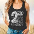 2nd Grade Typography Team 2nd Grade Teacher Back To School Flowy Tank, gift for family, gift for coworker