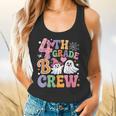 4th Grade Boo Crew Fourth Grade Teacher Kids Happy Halloween Flowy Tank, gift for family, gift for coworker
