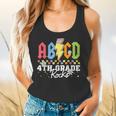 4th Grade Rocks ABCD Back To School Rock Teachers Flowy Tank, gift for family, gift for coworker 4th Grade Rocks ABCD Back To School Rock Teachers Flowy Tank, gift for family, gift for coworker