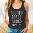 4th GRADE Rocks Teacher Rockstars I Teach Ready To Rock Flowy Tank, gift for family, gift for coworker