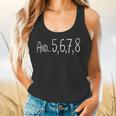 And 5678 Dance Music Teacher Dance Instructor Dancing Flowy Tank, gift for family, gift for coworker