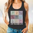 Art Teacher Life Retro Groovy Teaching Future Artists Flowy Tank, gift for family, gift for coworker Art Teacher Life Retro Groovy Teaching Future Artists Flowy Tank, gift for family, gift for coworker