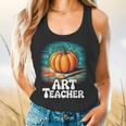 Art Teacher Pumpkin Painting Halloween Costume Flowy Tank, gift for family, gift for coworker