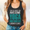 This Is What An Awesome Yoga Instructor Yoga Teacher Flowy Tank, gift for family, gift for coworker This Is What An Awesome Yoga Instructor Yoga Teacher Flowy Tank, gift for family, gift for coworker