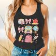 Back To School Coquette Teacher Women Girl Kindergarten PreK Flowy Tank, gift for family, gift for coworker Back To School Coquette Teacher Women Girl Kindergarten PreK Flowy Tank, gift for family, gift for coworker