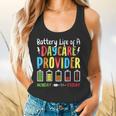 Battery Life Of Daycare Provider Childcare Teacher Flowy Tank, gift for family, gift for coworker Battery Life Of Daycare Provider Childcare Teacher Flowy Tank, gift for family, gift for coworker