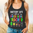 Battery Life Of a Preschool School Teacher School Week Flowy Tank, gift for family, gift for coworker Battery Life Of a Preschool School Teacher School Week Flowy Tank, gift for family, gift for coworker