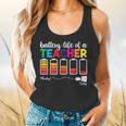Battery Life Of a Teacher Shirt Thanksgiving Teacher Flowy Tank, gift for family, gift for coworker