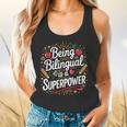Being Bilingual Is A Superpower ESL Teacher School Flowy Tank, gift for family, gift for coworker Being Bilingual Is A Superpower ESL Teacher School Flowy Tank, gift for family, gift for coworker