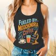 Biology Teacher Science Fueled By Mitochondria Coffee Flowy Tank, gift for family, gift for coworker