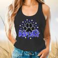Blue Bobcats School Spirit Coquette Bow Mascot Teacher Flowy Tank, gift for family, gift for coworker