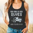 Blues Music Band Lover Vintage Guitar Teacher Blues Flowy Tank, gift for family, gift for coworker Blues Music Band Lover Vintage Guitar Teacher Blues Flowy Tank, gift for family, gift for coworker