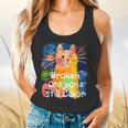 Broken Crayons Still Color Cat Teacher Flowy Tank, gift for family, gift for coworker Broken Crayons Still Color Cat Teacher Flowy Tank, gift for family, gift for coworker