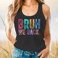 Bruh We Back Teachers Retro Back To School Boys Girls Kids Flowy Tank, gift for family, gift for coworker Bruh We Back Teachers Retro Back To School Boys Girls Kids Flowy Tank, gift for family, gift for coworker