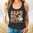 Bruh We Out Teacher Retro Last Day Of School Boys Girls Kids Flowy Tank, gift for family, gift for coworker
