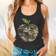 Camo Apple Camouflage Clothing School Student Camo Teacher Men Women Kids Flowy Tank, gift for family, gift for coworker