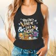 You Can't Scare Me I'm A Teacher Cool Math Teacher Halloween Flowy Tank, gift for family, gift for coworker