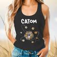 Catom Science Teacher Chemistry Lover Physics School Cat Flowy Tank, gift for family, gift for coworker Catom Science Teacher Chemistry Lover Physics School Cat Flowy Tank, gift for family, gift for coworker