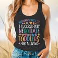 Childcare Teacher Negotiate With Toddlers Daycare Provider Flowy Tank, gift for family, gift for coworker Childcare Teacher Negotiate With Toddlers Daycare Provider Flowy Tank, gift for family, gift for coworker