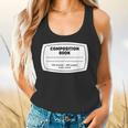 Composition Notebook Halloween Costume Teacher Student Flowy Tank, gift for family, gift for coworker