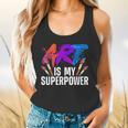Cool Art For Men Women Art Teacher Artist Painter Superpower Flowy Tank, gift for family, gift for coworker Cool Art For Men Women Art Teacher Artist Painter Superpower Flowy Tank, gift for family, gift for coworker