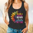 Cute I Became A Teacher Because Your Life Is Worth My Time Flowy Tank, gift for family, gift for coworker Cute I Became A Teacher Because Your Life Is Worth My Time Flowy Tank, gift for family, gift for coworker