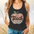 Cute Teacher With Apple Retro Teacher Kids Back To School Flowy Tank, gift for family, gift for coworker Cute Teacher With Apple Retro Teacher Kids Back To School Flowy Tank, gift for family, gift for coworker