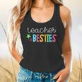 Cute Teacher Shirt Teacher Besties Flowy Tank, gift for family, gift for coworker