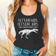 Lets Eat Kids Punctuation Saves Lives Dino Teacher Men Flowy Tank, gift for family, gift for coworker Lets Eat Kids Punctuation Saves Lives Dino Teacher Men Flowy Tank, gift for family, gift for coworker