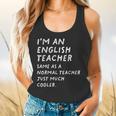 English Teacher Definition Flowy Tank, gift for family, gift for coworker