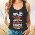 English Teacher Flowy Tank, gift for family, gift for coworker English Teacher Flowy Tank, gift for family, gift for coworker