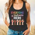 Everyone Is Welcome Here Shirt Teacher Flowy Tank, gift for family, gift for coworker