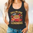Fall In Love With Learning Pumpkin Thanksgiving Teacher Fall Flowy Tank, gift for family, gift for coworker Fall In Love With Learning Pumpkin Thanksgiving Teacher Fall Flowy Tank, gift for family, gift for coworker