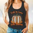 Fall In Love With Reading Pumpkin Autumn Librarians Teacher Flowy Tank, gift for family, gift for coworker Fall In Love With Reading Pumpkin Autumn Librarians Teacher Flowy Tank, gift for family, gift for coworker