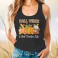 Fall Vibes And That Teacher Life Autumn Thanksgiving Flowy Tank, gift for family, gift for coworker Fall Vibes And That Teacher Life Autumn Thanksgiving Flowy Tank, gift for family, gift for coworker