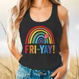 Fri-Yay Friyay Rainbow Colors Teacher Childrens Fun Designs Flowy Tank, gift for family, gift for coworker Fri-Yay Friyay Rainbow Colors Teacher Childrens Fun Designs Flowy Tank, gift for family, gift for coworker