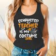 Fun Halloween Sayings Quotes Exhausted Teacher Is My Costume -Adults Short Sleeve Halloween Teacher T-Shirt Small Flowy Tank, gift for family, gift for coworker Fun Halloween Sayings Quotes Exhausted Teacher Is My Costume -Adults Short Sleeve Halloween Teacher T-Shirt Small Flowy Tank, gift for family, gift for coworker