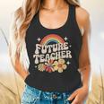 Future Teacher Kids Youth Girls Rainbow Pre-k Kindergarten Flowy Tank, gift for family, gift for coworker