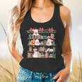 Ghost Christmas Reading Book Lover Library Christmas Teacher Flowy Tank, gift for family, gift for coworker Ghost Christmas Reading Book Lover Library Christmas Teacher Flowy Tank, gift for family, gift for coworker