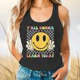 You All Gonna Learn Today Shirt Retro Groovy Teacher Life Flowy Tank, gift for family, gift for coworker