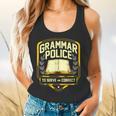Grammar Police To Serve And Correct English Teacher Flowy Tank, gift for family, gift for coworker Grammar Police To Serve And Correct English Teacher Flowy Tank, gift for family, gift for coworker