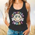 Groovy Retro Lets Learn Today Teacher Student Back To School Flowy Tank, gift for family, gift for coworker