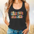 Groovy Substitute Teacher Retro Teacher Back To School Flowy Tank, gift for family, gift for coworker Groovy Substitute Teacher Retro Teacher Back To School Flowy Tank, gift for family, gift for coworker