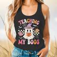 Groovy Teaching My Boos Teacher Ghost Halloween Teacher Flowy Tank, gift for family, gift for coworker