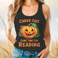 Halloween Teacher Librarian Pumpkin Reading Books Men Women Kids Flowy Tank, gift for family, gift for coworker Halloween Teacher Librarian Pumpkin Reading Books Men Women Kids Flowy Tank, gift for family, gift for coworker