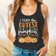 Halloween Teacher I Teach The Cutest Pumpkins In The Patch Flowy Tank, gift for family, gift for coworker Halloween Teacher I Teach The Cutest Pumpkins In The Patch Flowy Tank, gift for family, gift for coworker
