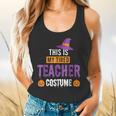 Halloween Teachers This Is My Tired Teacher Costume Flowy Tank, gift for family, gift for coworker