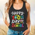 Happy 100th Day Of School 100 Days Of School Teacher Student Flowy Tank, gift for family, gift for coworker